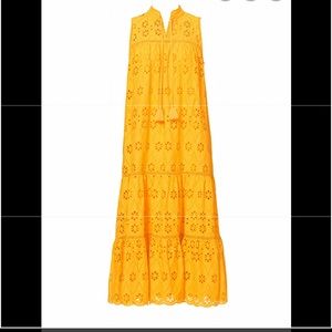 NWOT Kate Spade Eyelet Patio Maxi Dress